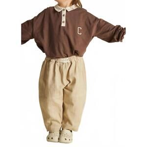 NEW CLAUDE & CO kid's sacha trouser in beige